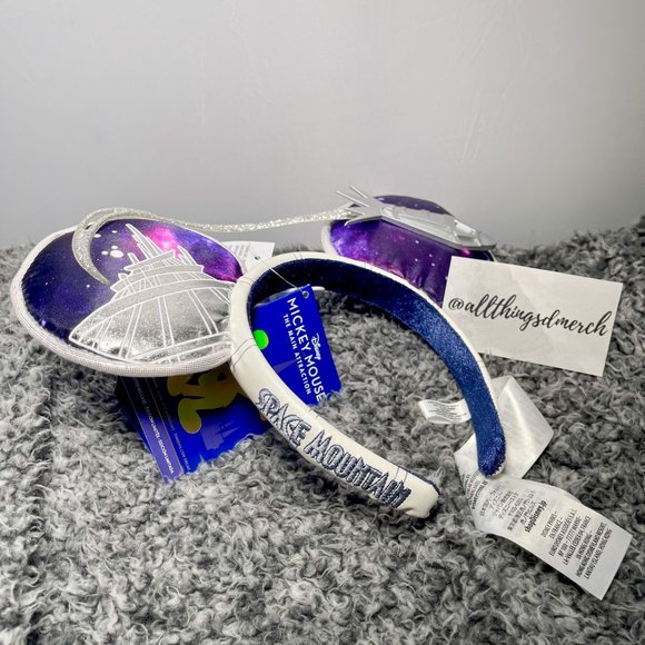 Mickey Mouse Main Attraction Space Mountain Ears